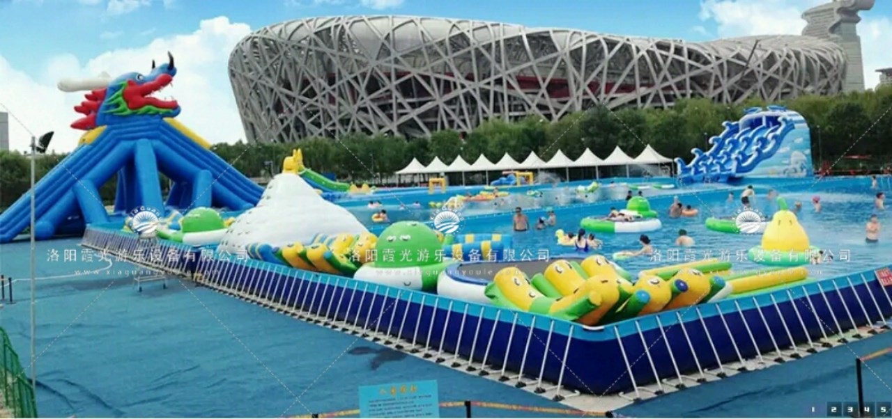 龙江镇大型支架泳池